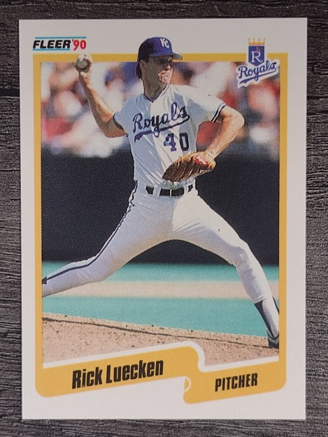 1990 Fleer #113 Rick Luecken RC