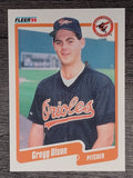 1990 Fleer #184 Gregg Olson