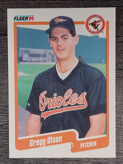 1990 Fleer #184 Gregg Olson