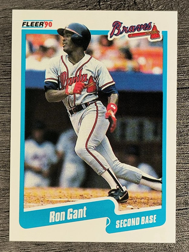 1990 Fleer #582 Ron Gant