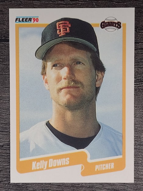 1990 Fleer #55 Kelly Downs