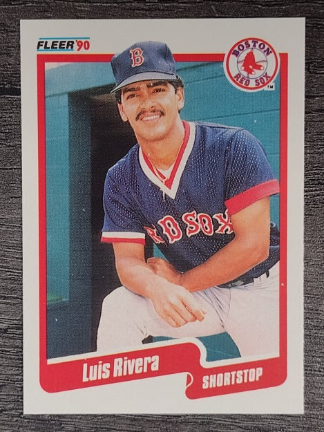 1990 Fleer #285 Luis Rivera