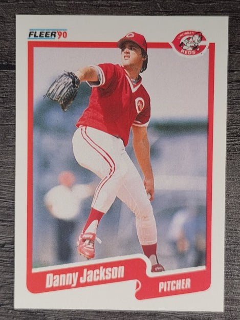 1990 Fleer #422 Danny Jackson