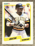 1990 Fleer #474 Jose Lind