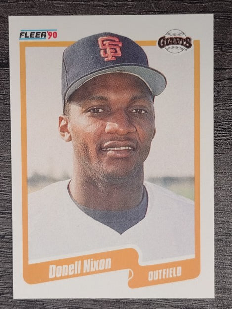 1990 Fleer #66 Donell Nixon