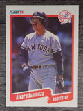 1990 Fleer #441 Alvaro Espinoza