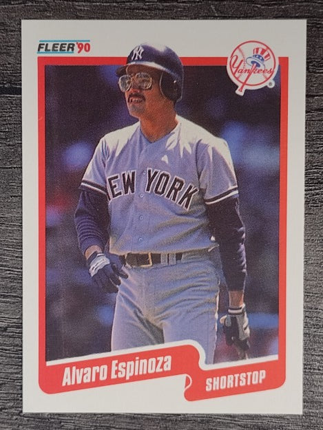 1990 Fleer #441 Alvaro Espinoza