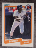 1990 Fleer #612 Gary Pettis