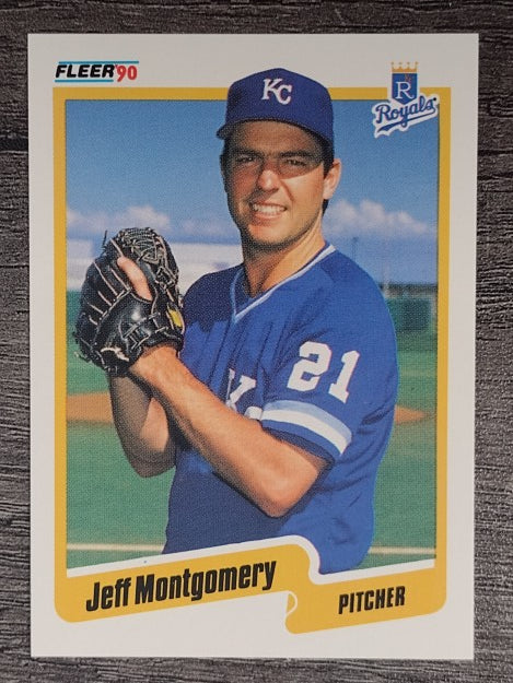 1990 Fleer #115 Jeff Montgomery