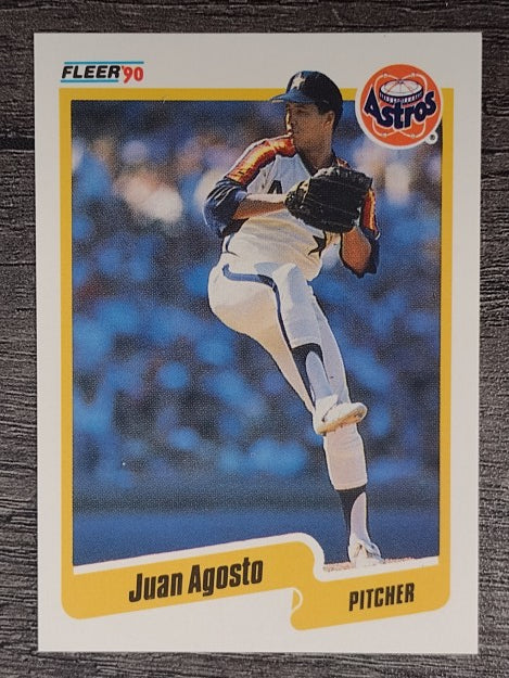 1990 Fleer #220 Juan Agosto