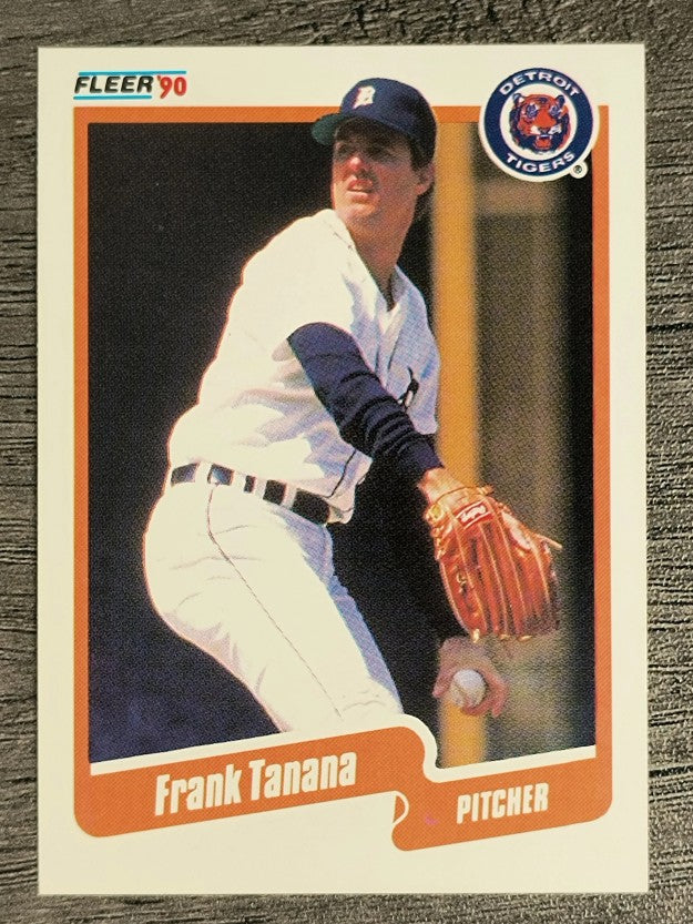 1990 Fleer #616 Frank Tanana