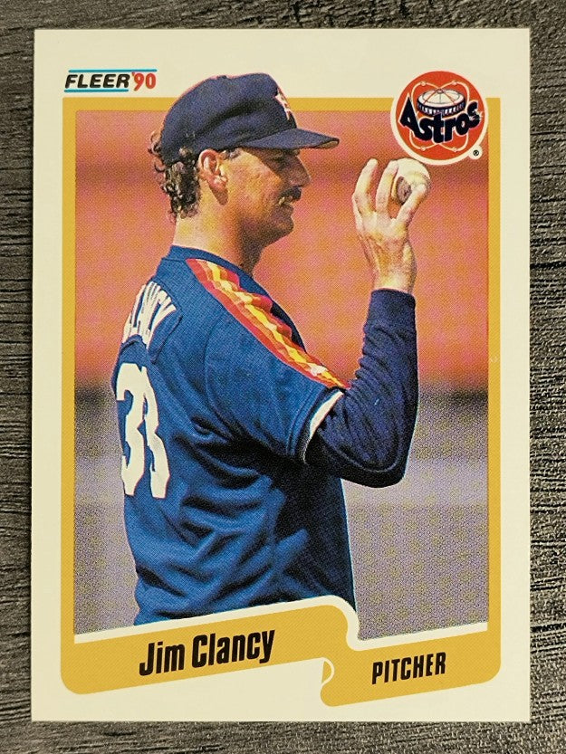 1990 Fleer #226 Jim Clancy