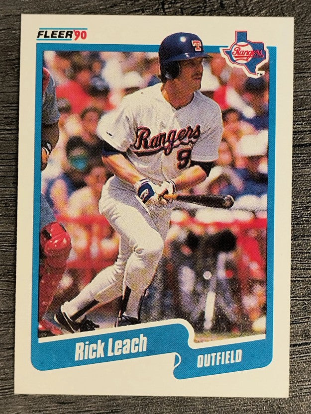 1990 Fleer #305 Rick Leach
