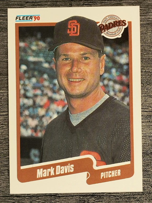 1990 Fleer #155 Mark Davis