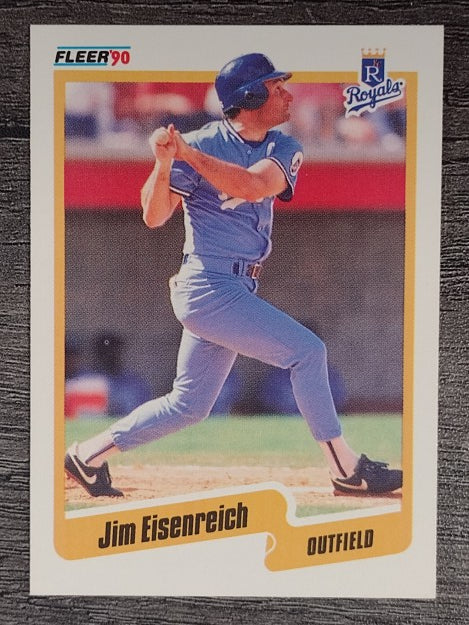 1990 Fleer #106 Jim Eisenreich