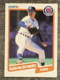 1990 Fleer #605 Guillermo Hernandez