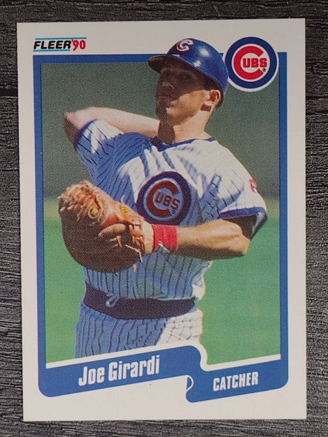 1990 Fleer #31 Joe Girardi
