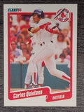 1990 Fleer #283 Carlos Quintana