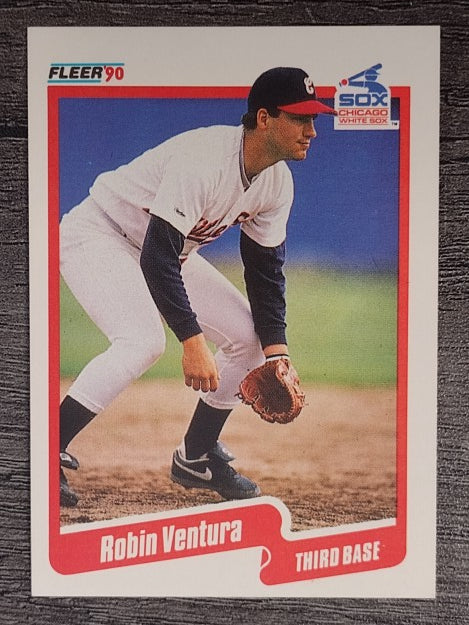 1990 Fleer #550 Robin Ventura