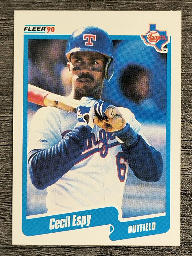 1990 Fleer #295 Cecil Espy