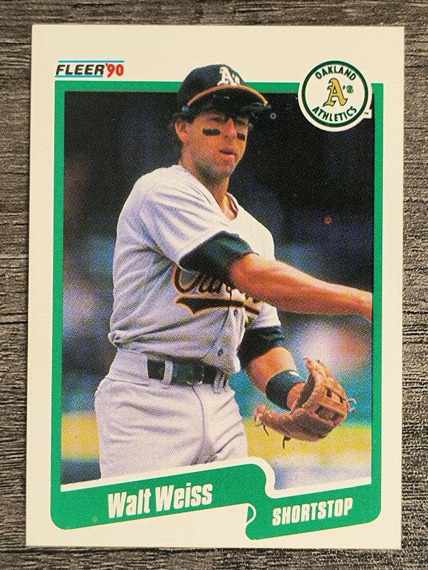1990 Fleer #22 Walt Weiss
