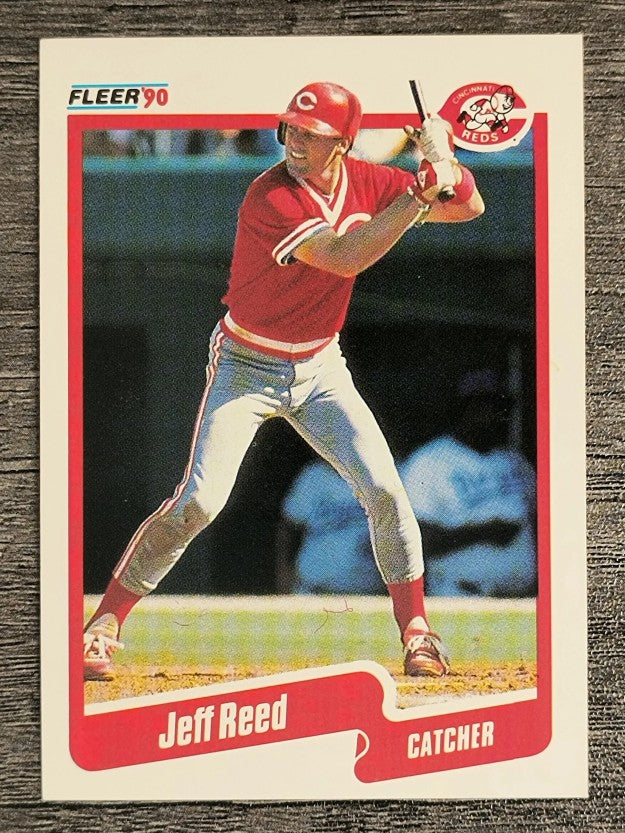 1990 Fleer #429 Jeff Reed