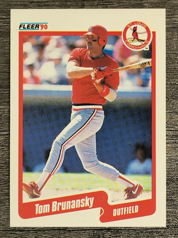 1990 Fleer #242 Tom Brunansky