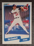 1990 Fleer #488 Tom Candiotti