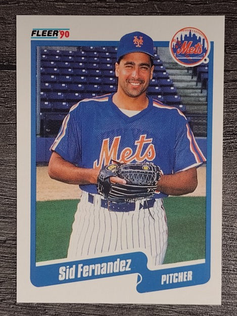 1990 Fleer #203 Sid Fernandez