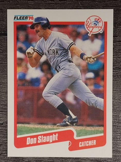 1990 Fleer #456 Don Slaught