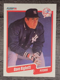 1990 Fleer #453 Dave Righetti