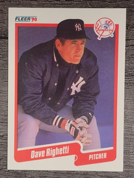 1990 Fleer #453 Dave Righetti