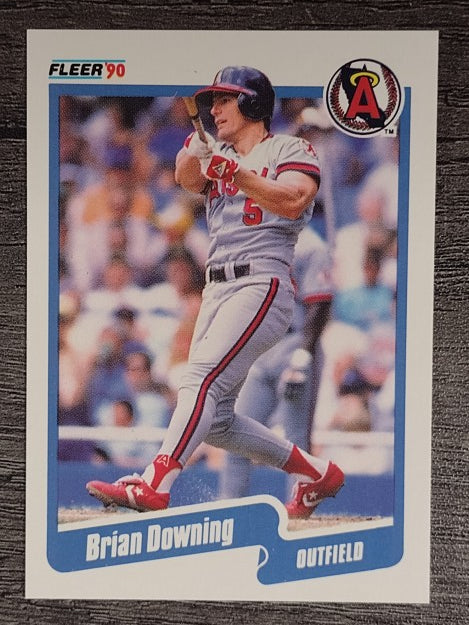 1990 Fleer #130 Brian Downing