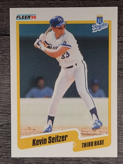 1990 Fleer #117 Kevin Seitzer