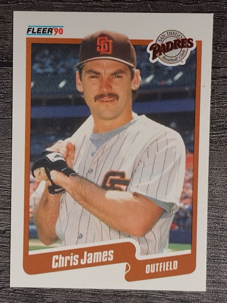 1990 Fleer #161 Chris James