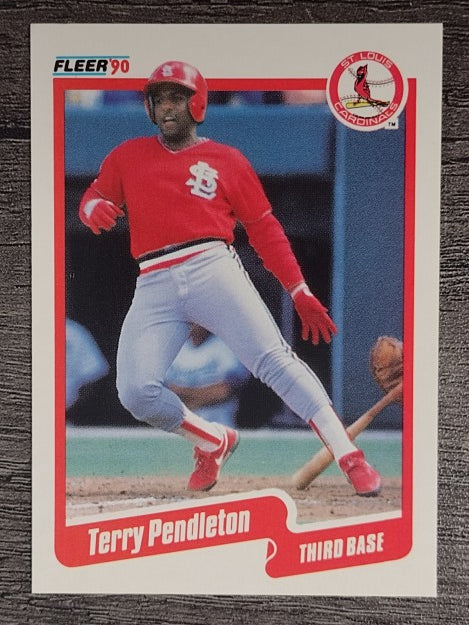 1990 Fleer #257 Terry Pendleton