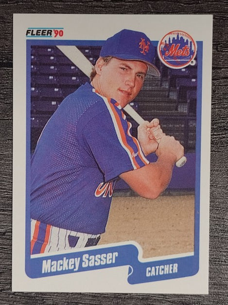 1990 Fleer #216 Mackey Sasser