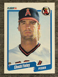 1990 Fleer #132 Chuck Finley