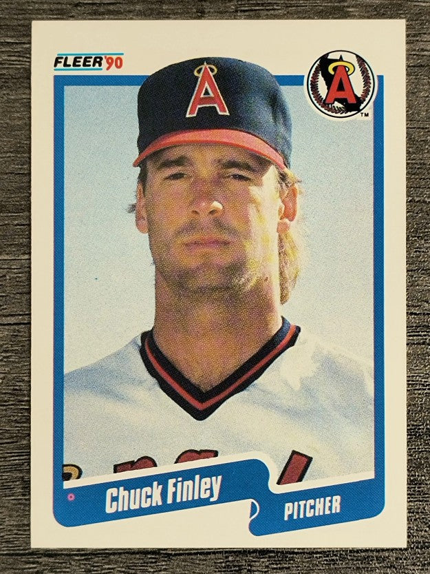 1990 Fleer #132 Chuck Finley