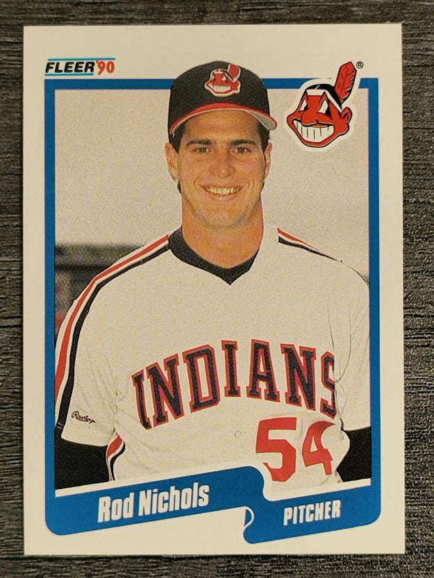 1990 Fleer #497 Rod Nichols