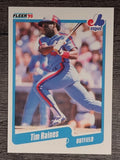 1990 Fleer #359 Tim Raines