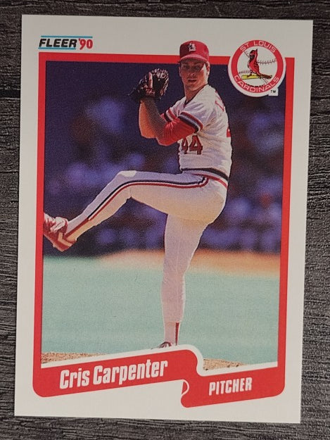 1990 Fleer #243 Cris Carpenter