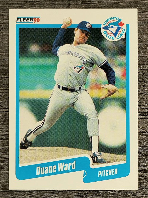 1990 Fleer #95 Duane Ward