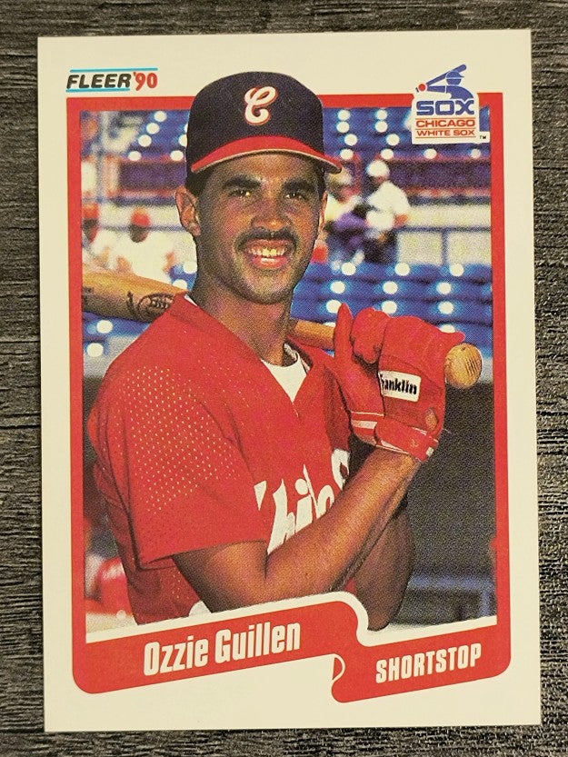 1990 Fleer #533 Ozzie Guillen