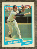 1990 Fleer #580 Mark Eichhorn