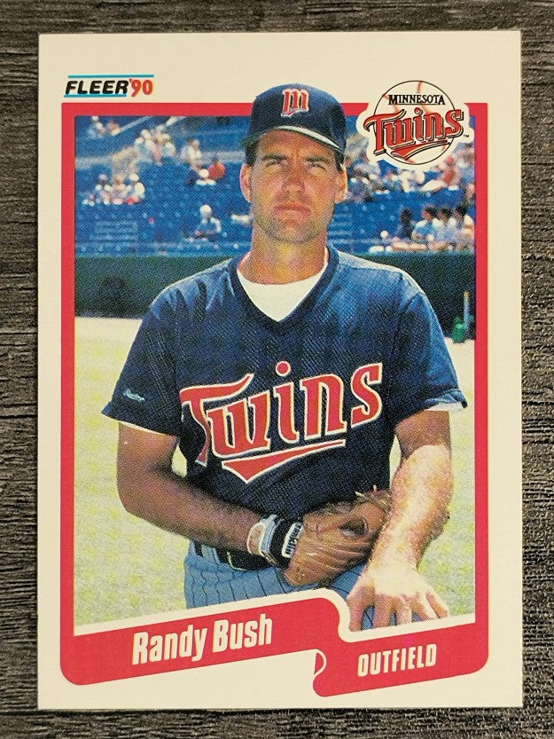 1990 Fleer #370 Randy Bush