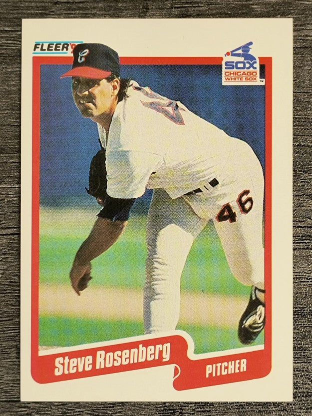 1990 Fleer #547 Steve Rosenberg