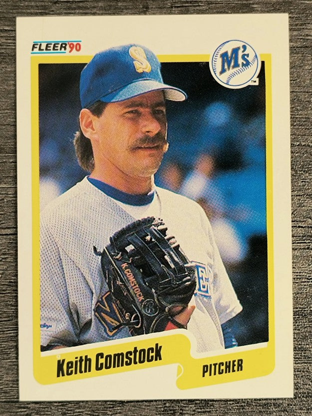 1990 Fleer #510 Keith Comstock