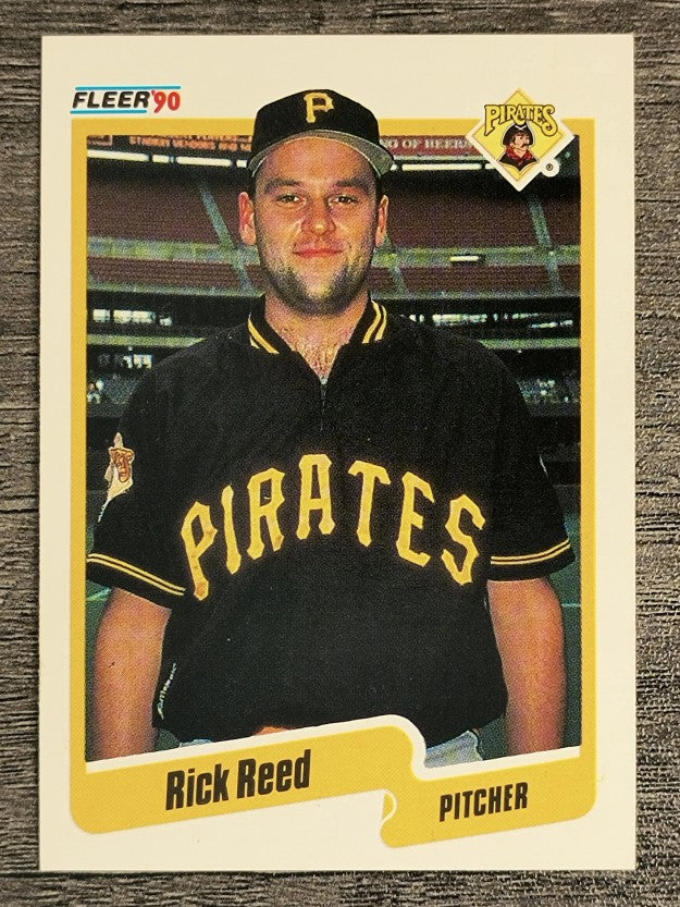 1990 Fleer #477 Rick Reed RC