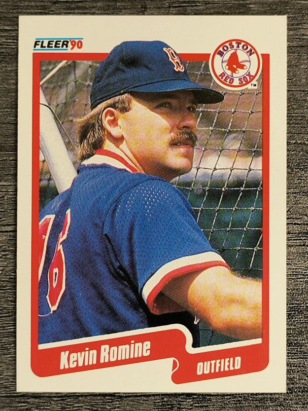 1990 Fleer #286 Kevin Romine